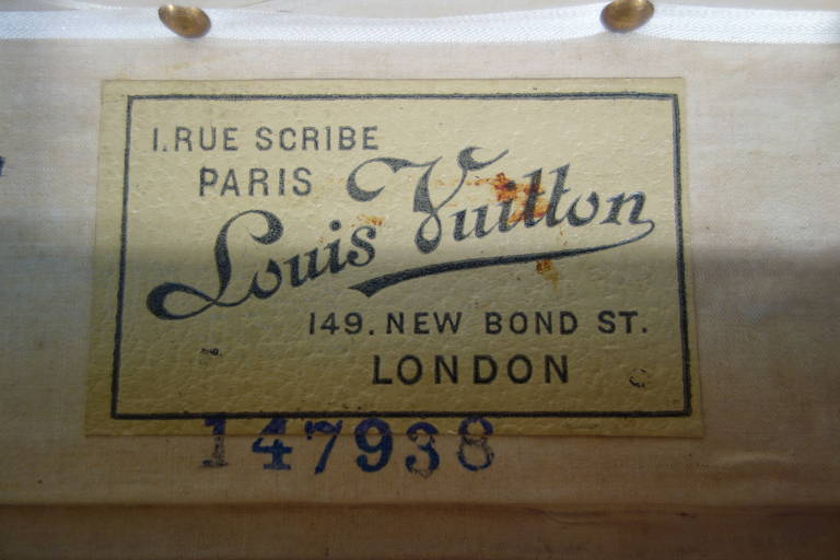 Louis Vuitton Monogram Trunk   1900-1909 For Sale 2