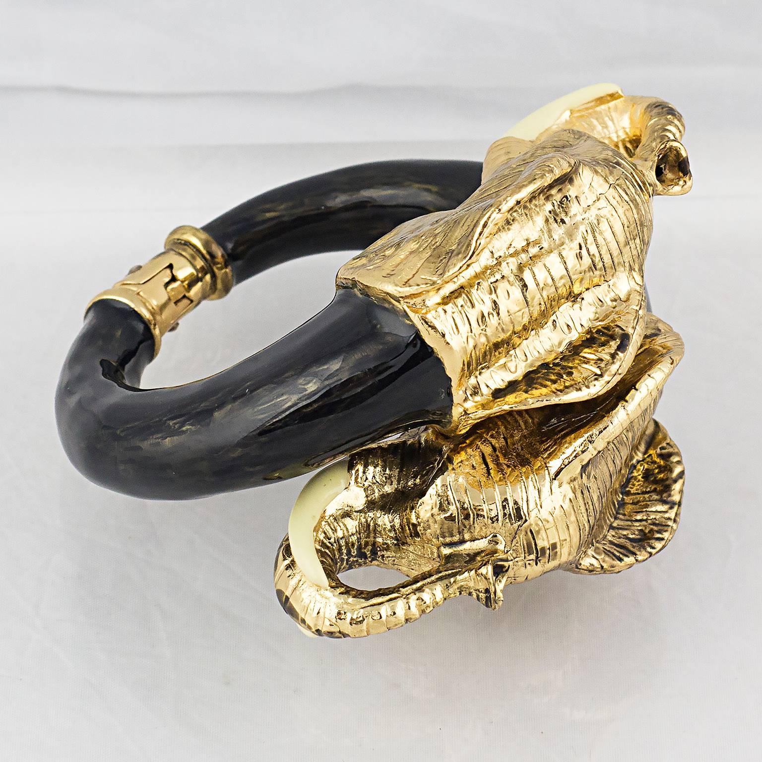 Roberto Cavalli Elephant Cuff 1