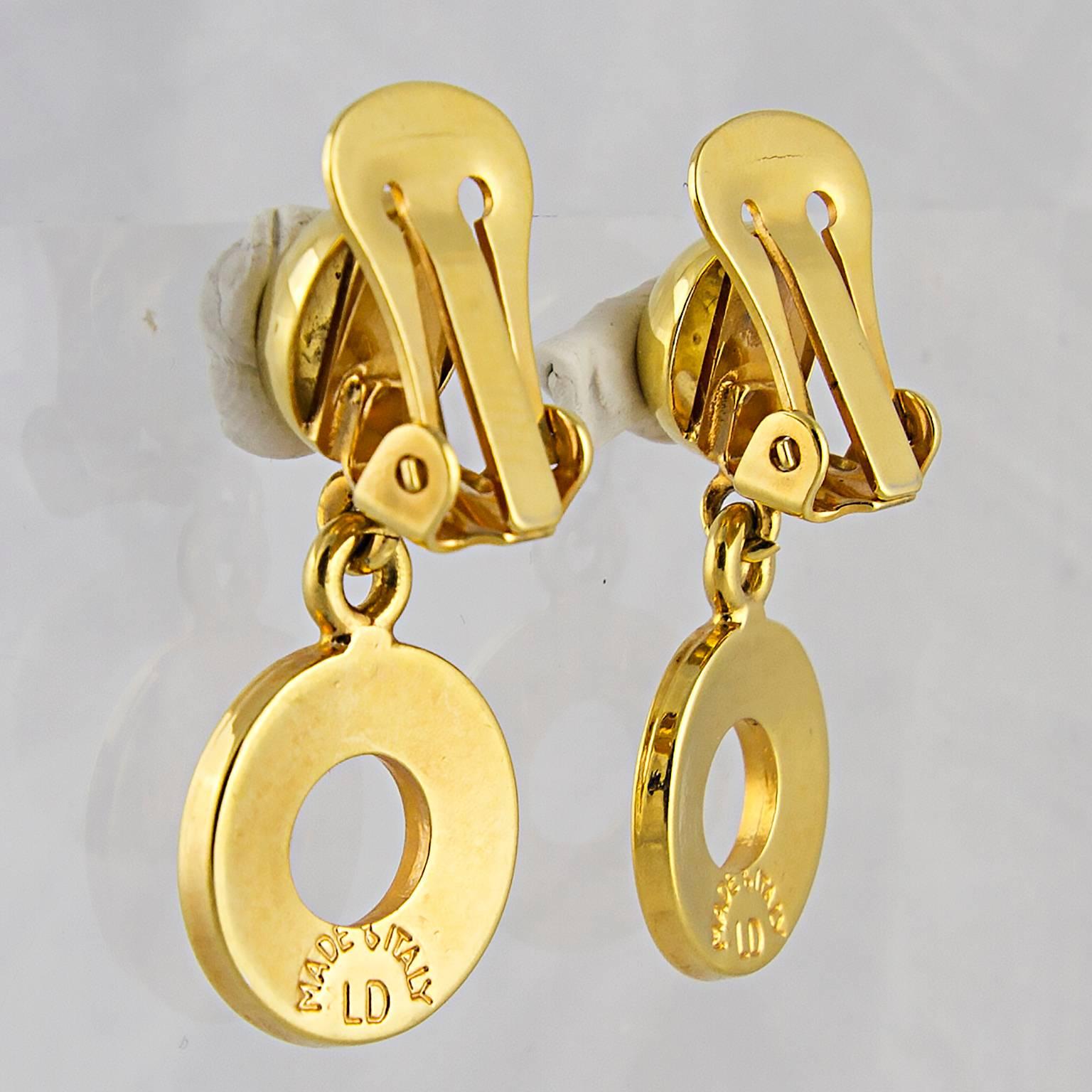 Celine Paris Fashion Earrings In Excellent Condition In London, GB
