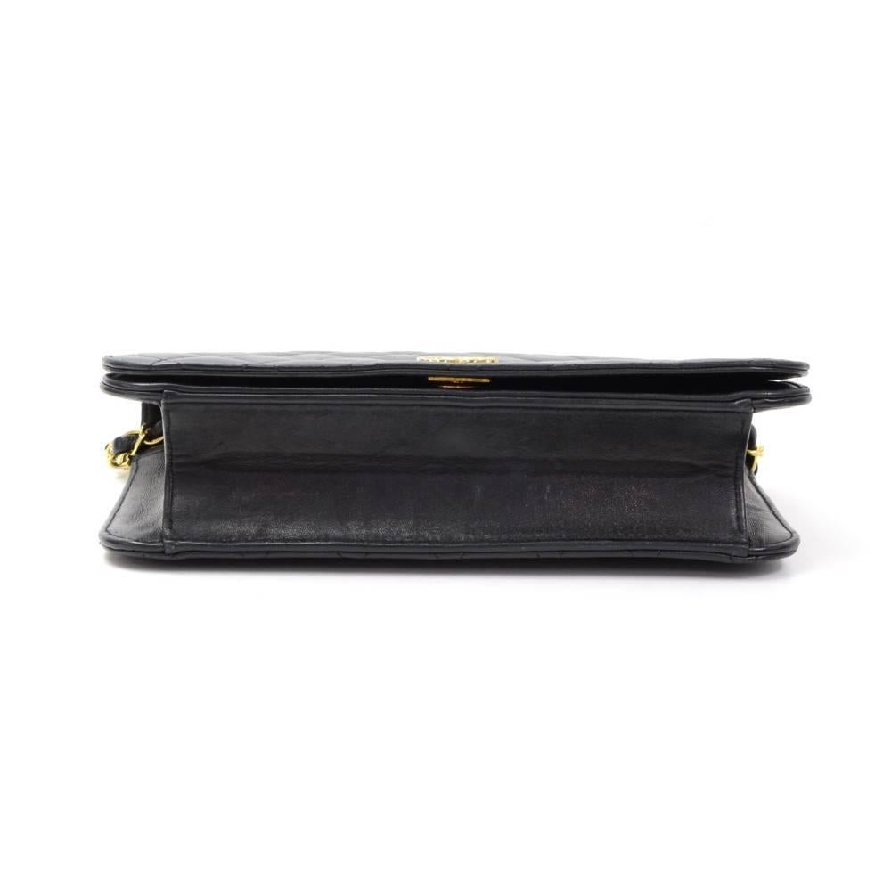 Chanel Classic Black Mademoiselle Shoulder Bag In Excellent Condition In London, GB