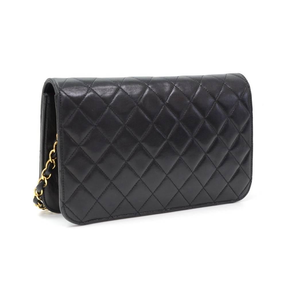 Women's or Men's Chanel Classic Black Mademoiselle Shoulder Bag