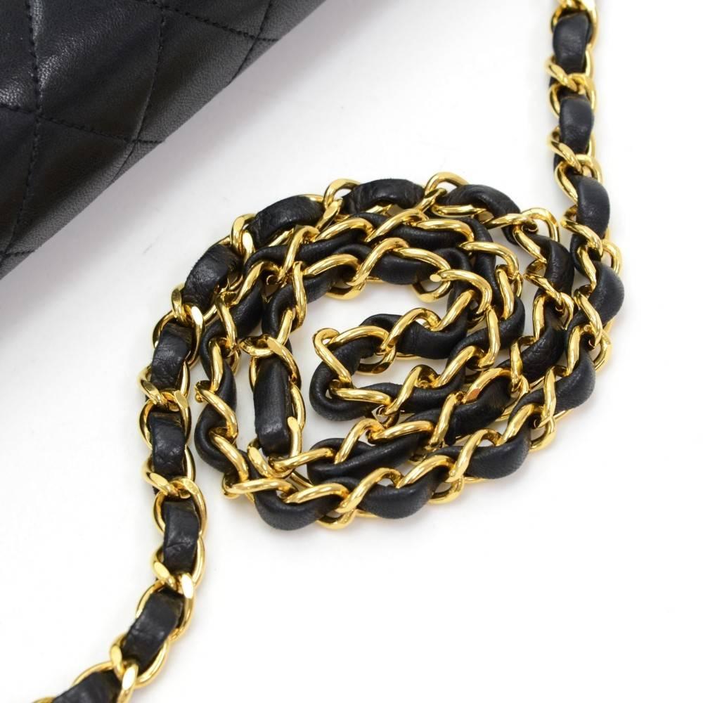 Chanel Classic Black Mademoiselle Shoulder Bag 3