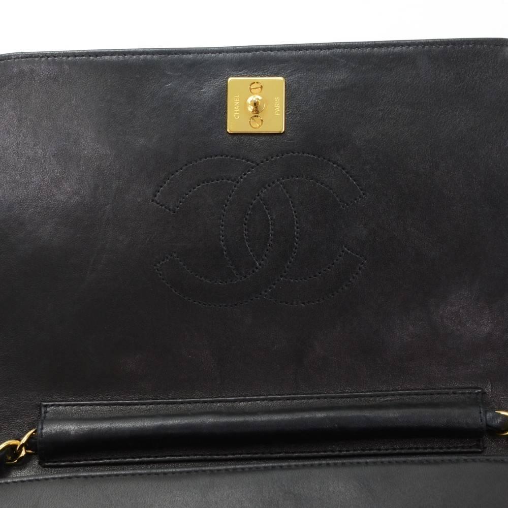 Chanel Classic Black Mademoiselle Shoulder Bag 5