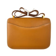 Hermes Tan Epsom Constance