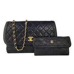 Vintage Chanel Mademoiselle Bag with integral Purse