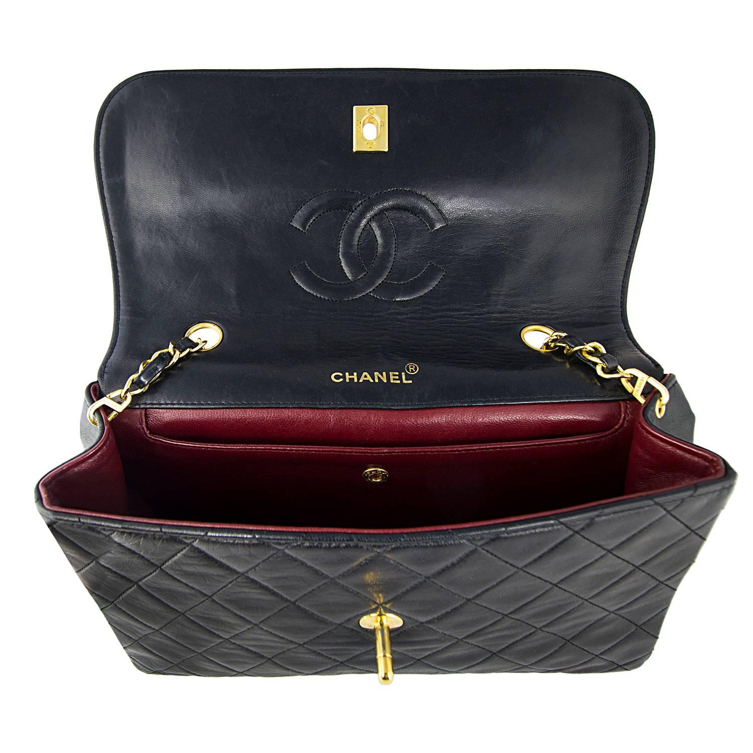 Chanel Mademoiselle Bag with integral Purse For Sale 1
