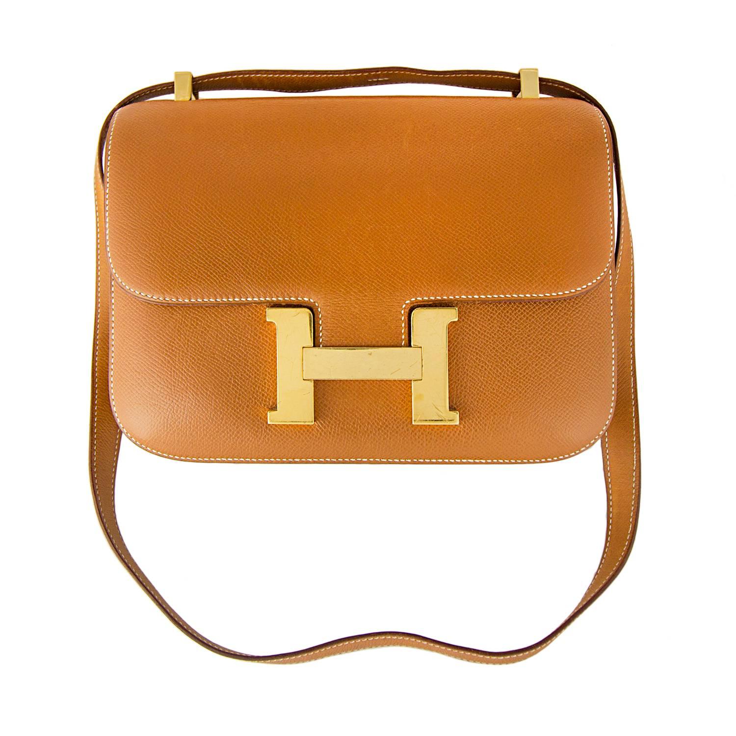 Hermes Tan Epsom Constance For Sale 2