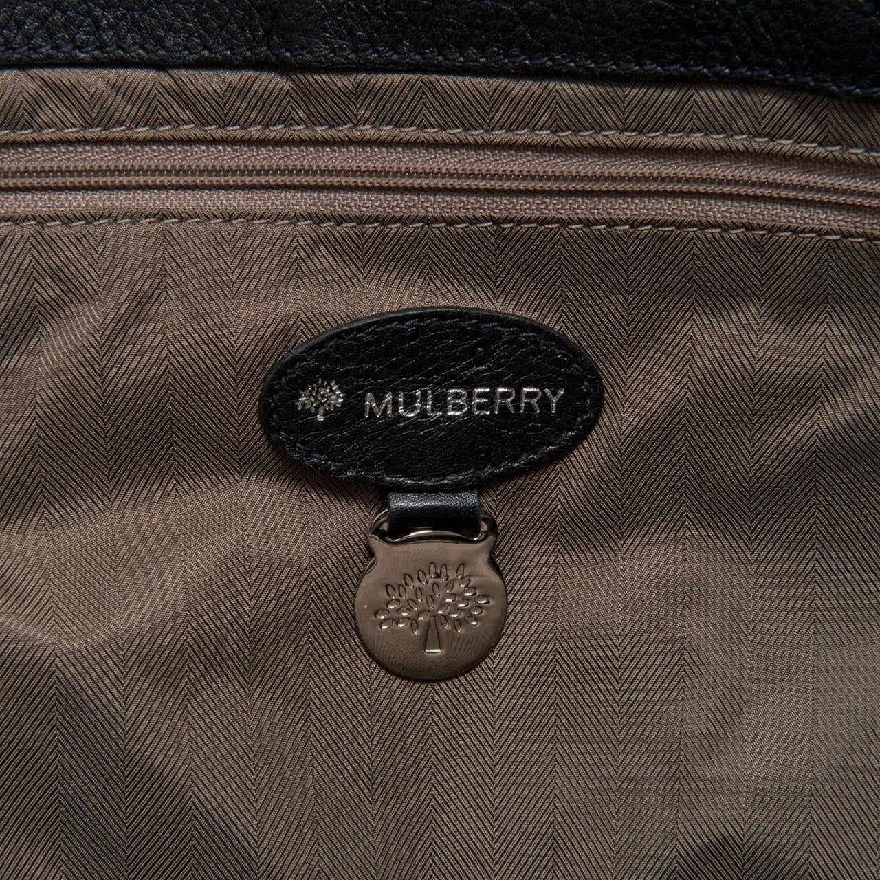 Super Large Black Shoulder/Crossbody or Travel Bag by Mulberry of England 1