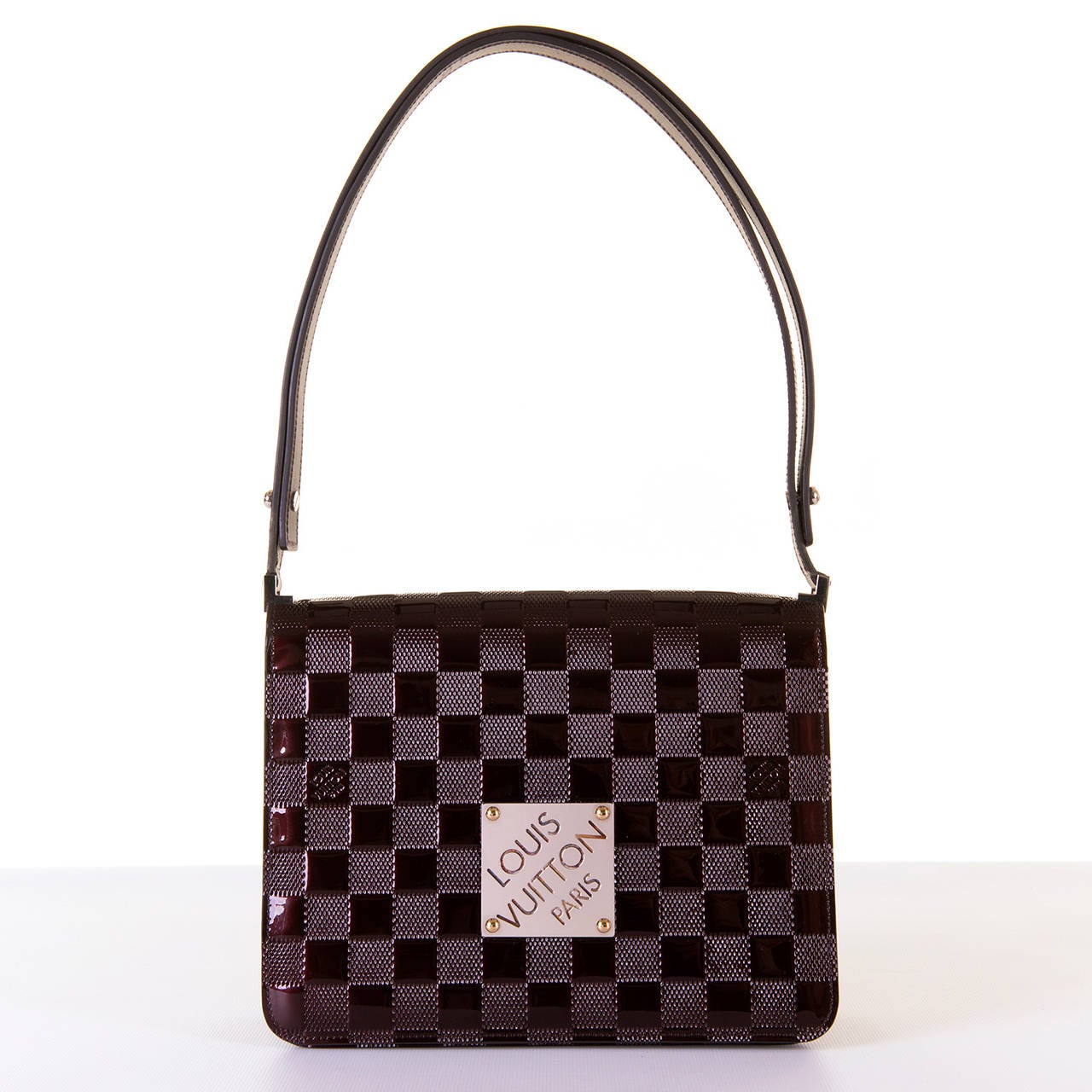 Women's Uber Smart, Louis Vuitton 'Cabaret' Bag, Burgundy with Palladium Hardware