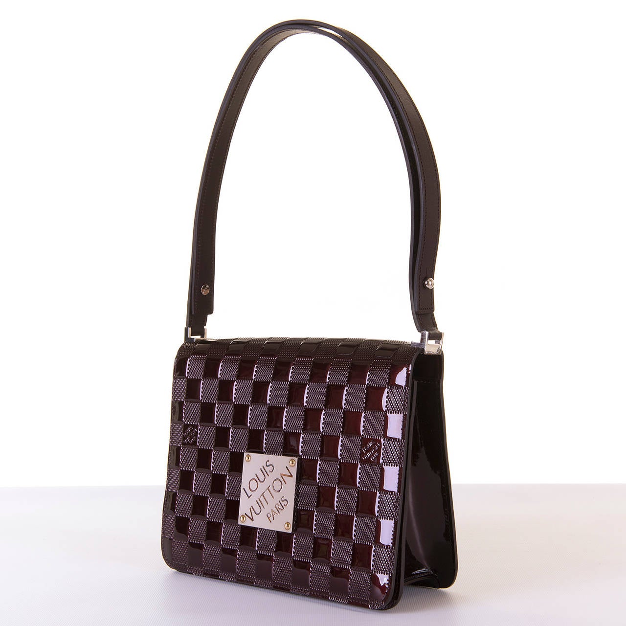 Uber Smart, Louis Vuitton 'Cabaret' Bag, Burgundy with Palladium Hardware 1