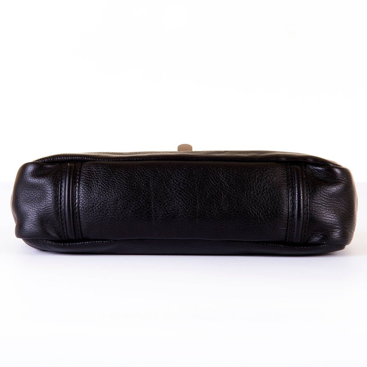 'TRES CHIC' Chanel  Black 'Sac Baguette' with Silver Palladium Hardware 2