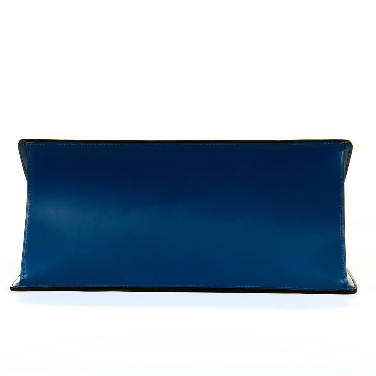 Pristine Louis Vuitton Azure Blue Epi Leather 'Riviera' Bag 1