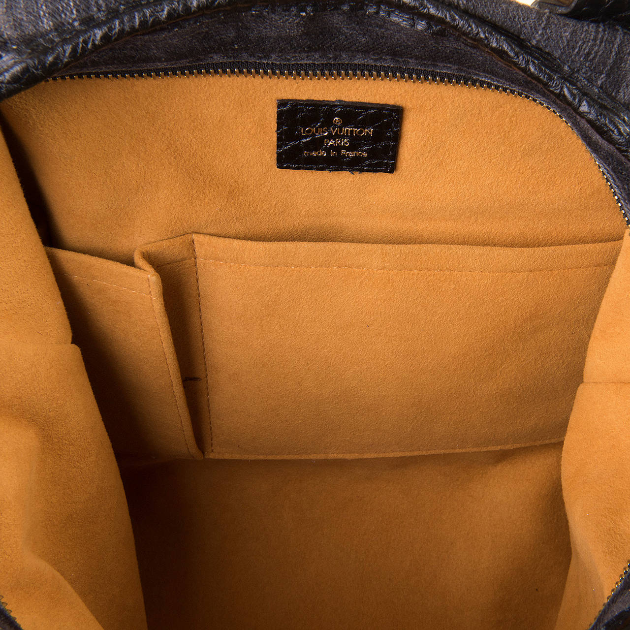 WOW! Vuitton Black Denim 'Sac Neo Cabby PM' Bag 1