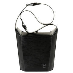 Tres Chic, Louis Vuitton Black Epi 'Pan Boite' Shoulder or Crossbody Bag