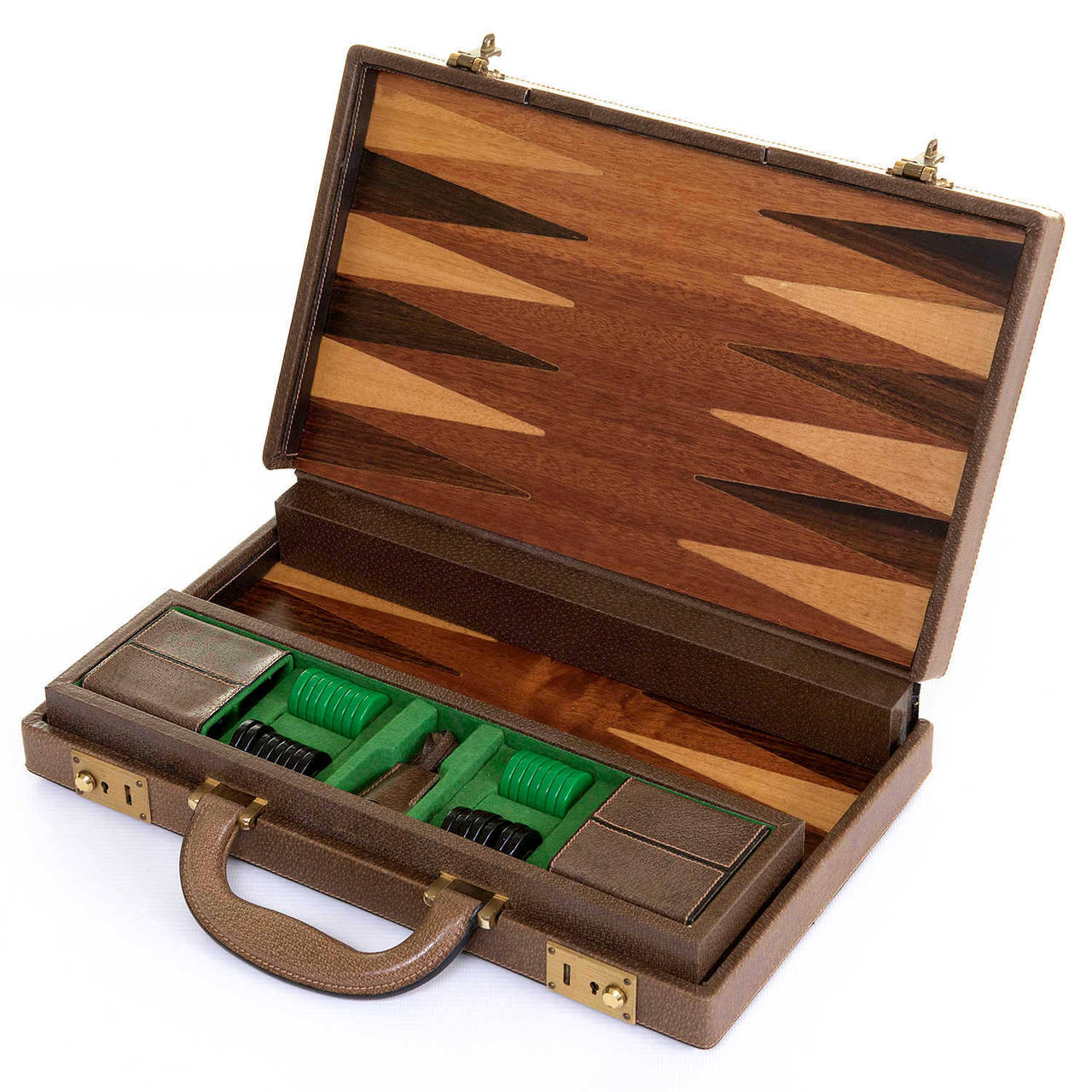 MAN GIFT ! A Complete Fitted Gucci Backgammon Case In Excellent Condition In By Appointment Only, GB