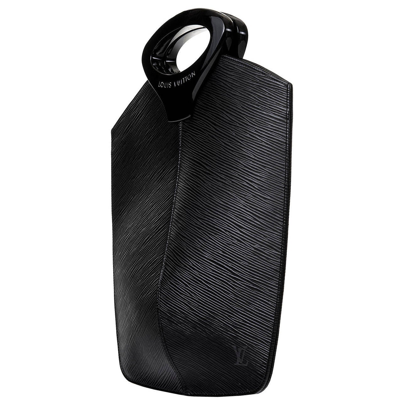 Uber Stylish Louis Vuitton 'Sac Noctambule' in Black Epi Leather 1