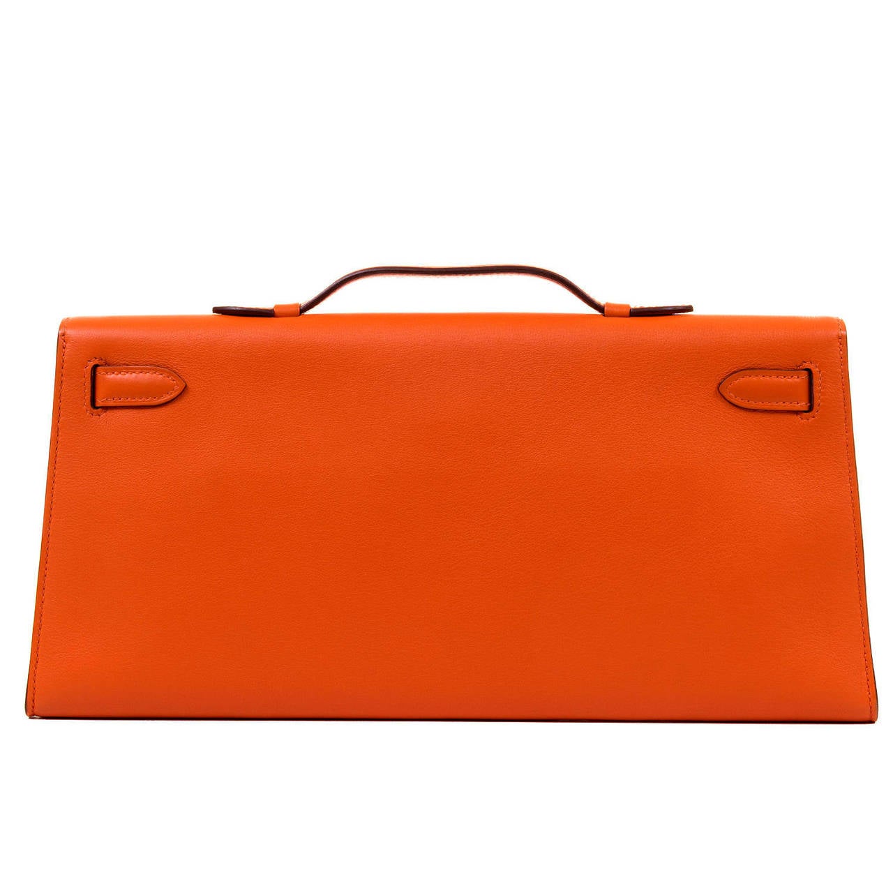 TRES CHIC! Hermes 'Veau Swift' Cut Kelly Clutch Bag In New Condition In By Appointment Only, GB
