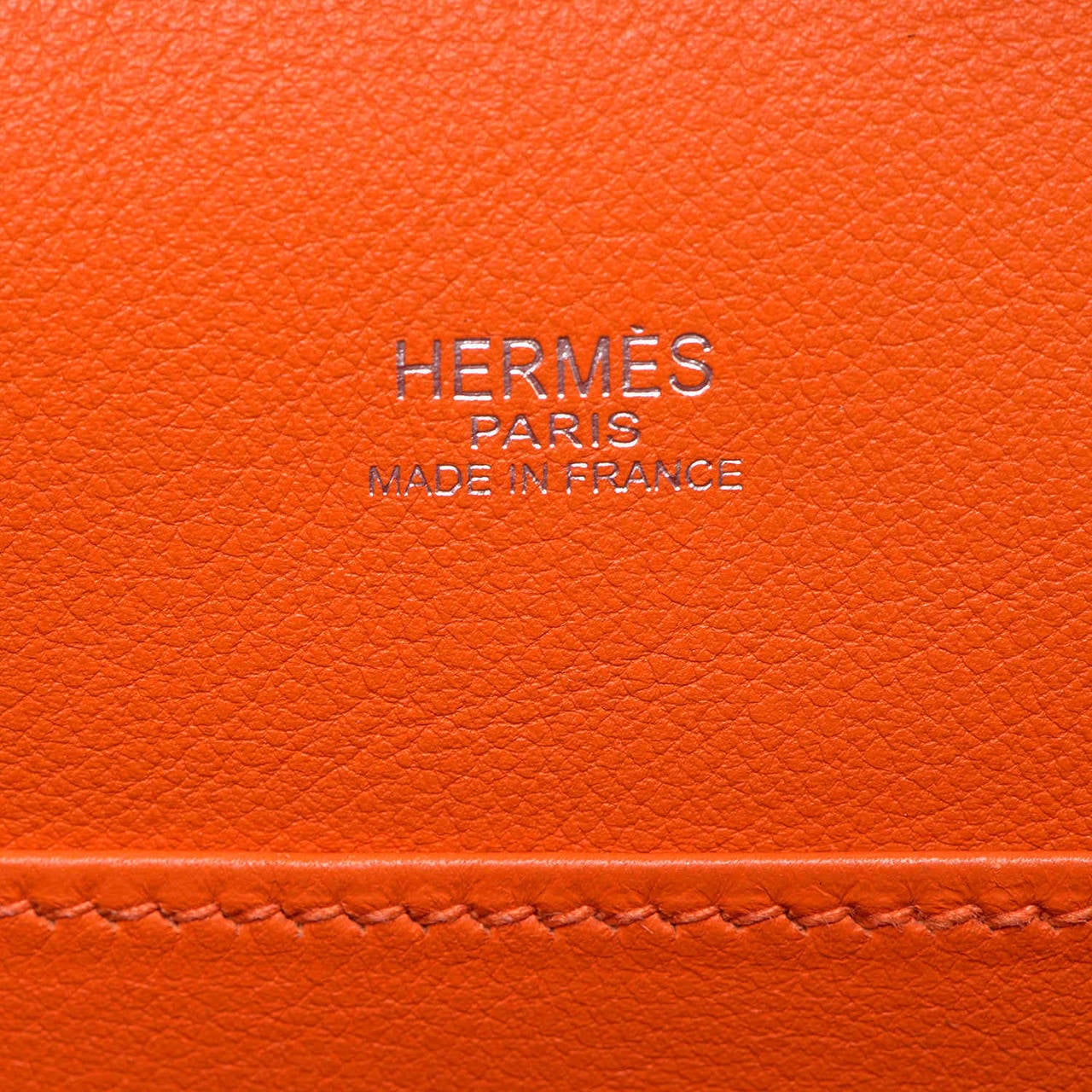 TRES CHIC! Hermes 'Veau Swift' Cut Kelly Clutch Bag 3