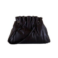 Salvatore Ferragamo, A Gorgeous, Large Chocolate Brown, Shoulder Bag