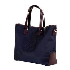Used A Super Large Louis Vuitton 40cm Tote & Shoulder Bag with Palladium Hardware