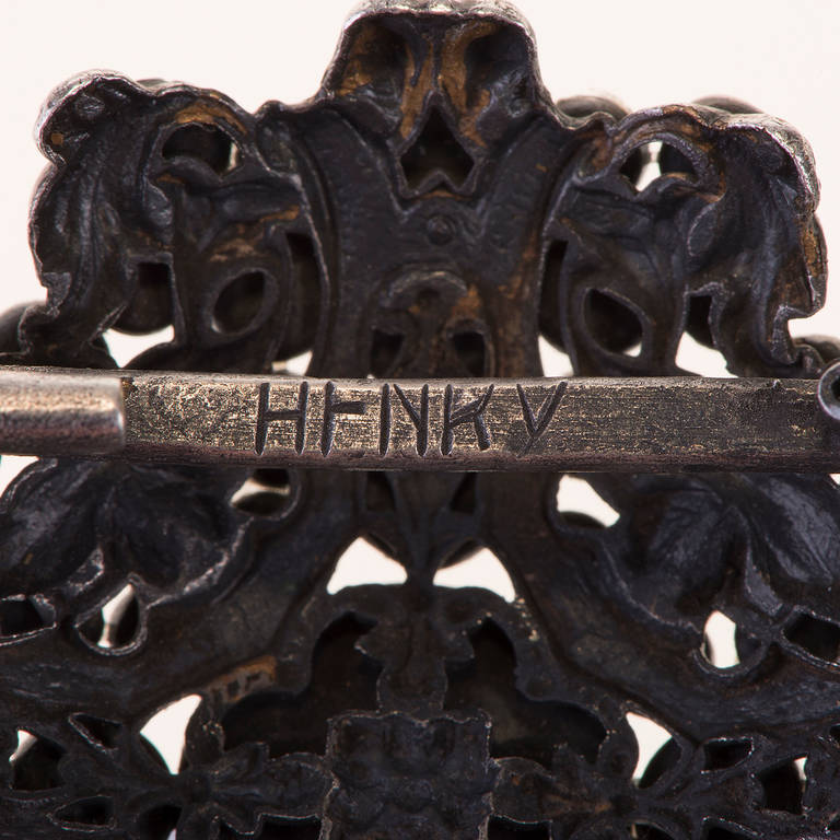 A very rare vintage Brooch by Henry Bogoff - Chicago, Los Angeles & New York