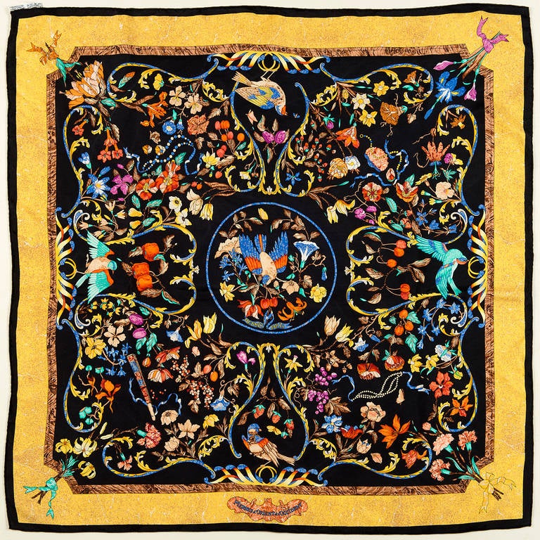 If you have to have the very, very best Hermes pieces, then you have to have this scarf. 