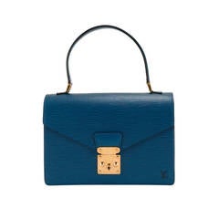 Louis Vuitton 'Concorde' Blue-epi  Handbag