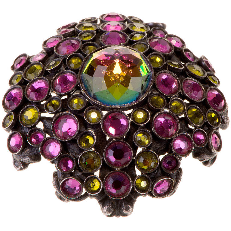 A very rare vintage Brooch by Henry Bogoff - Chicago, Los Angeles & New York For Sale