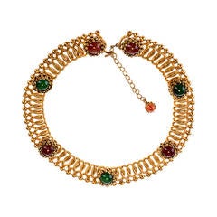 A 'Fantasy' gilt necklace by Anonyme, Paris