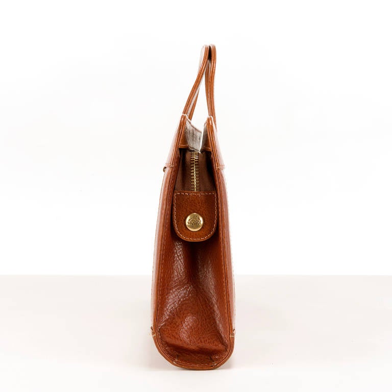 An English-made Mulberry Tan Leather Handbag For Sale at 1stDibs ...