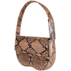 A Gorgeous Python skin Bag by Jean-Claude Jitrois of Paris