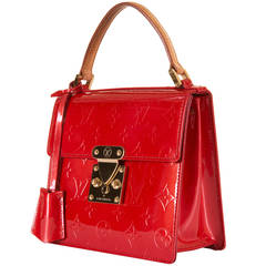 Louis Vuitton 'Spring Street' Red Patent Bag