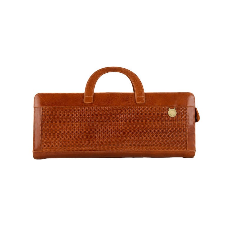 An English-made Mulberry Tan Leather Handbag For Sale