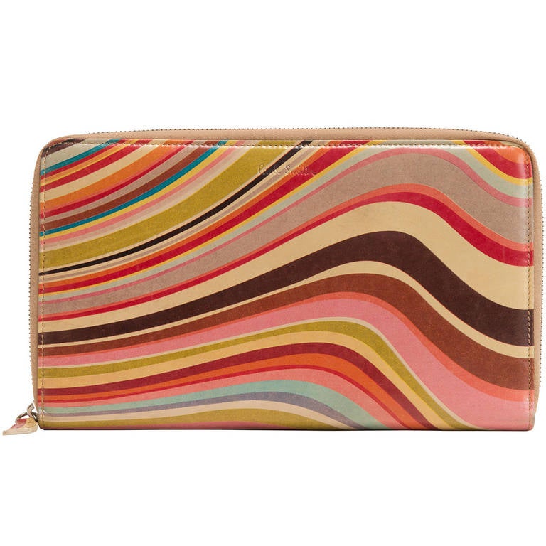 A Paul Smith 'Swirl' Clutch Bag/Wallet at 1stDibs