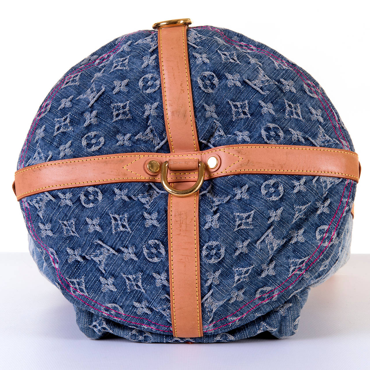 Iconic Louis Vuitton Sunburst PM in Monogram Denim In Excellent Condition In By Appointment Only, GB