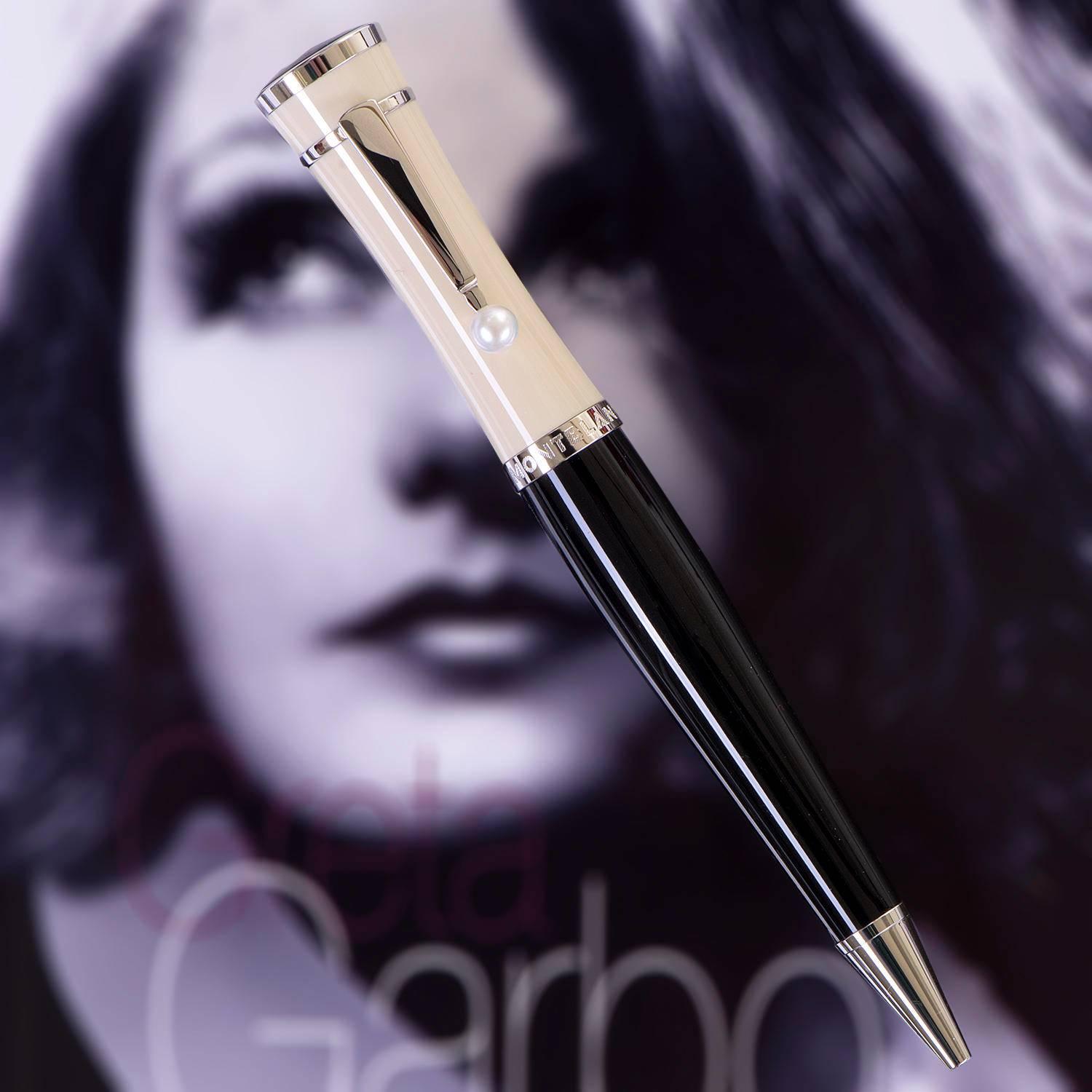 This exquisite Pen - 'Greta Garbo' by Mont Blanc is in complete, Pristine 'Store-Fresh' condition. This fantastic, special gift is a Limited edition piece and comes complete with it's outer gift box, presentation box, International Tribute Book &