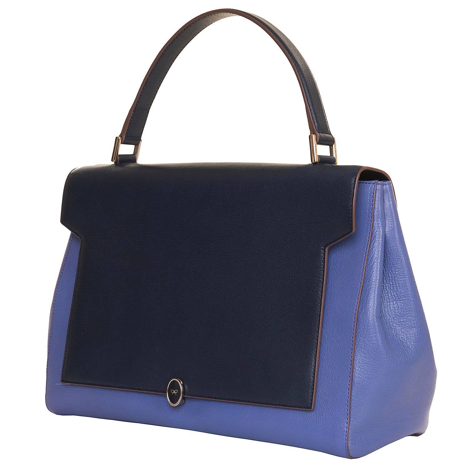 Women's NEW & UNUSED Fabulous Anya Hindmarsh 'Bathurst' GM Bag & Matching Purse For Sale