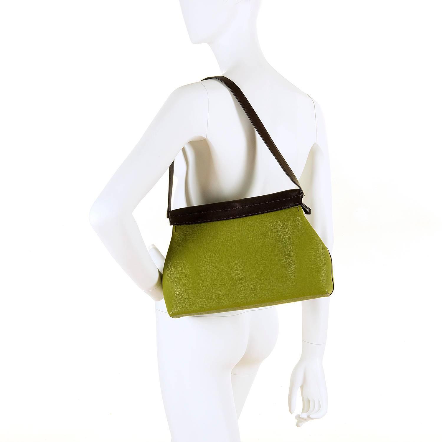 WOW! Hermes 32cm Bi-colour \u0026#39;Yeoh\u0026#39; Togo Leather Bag with Palladium ...