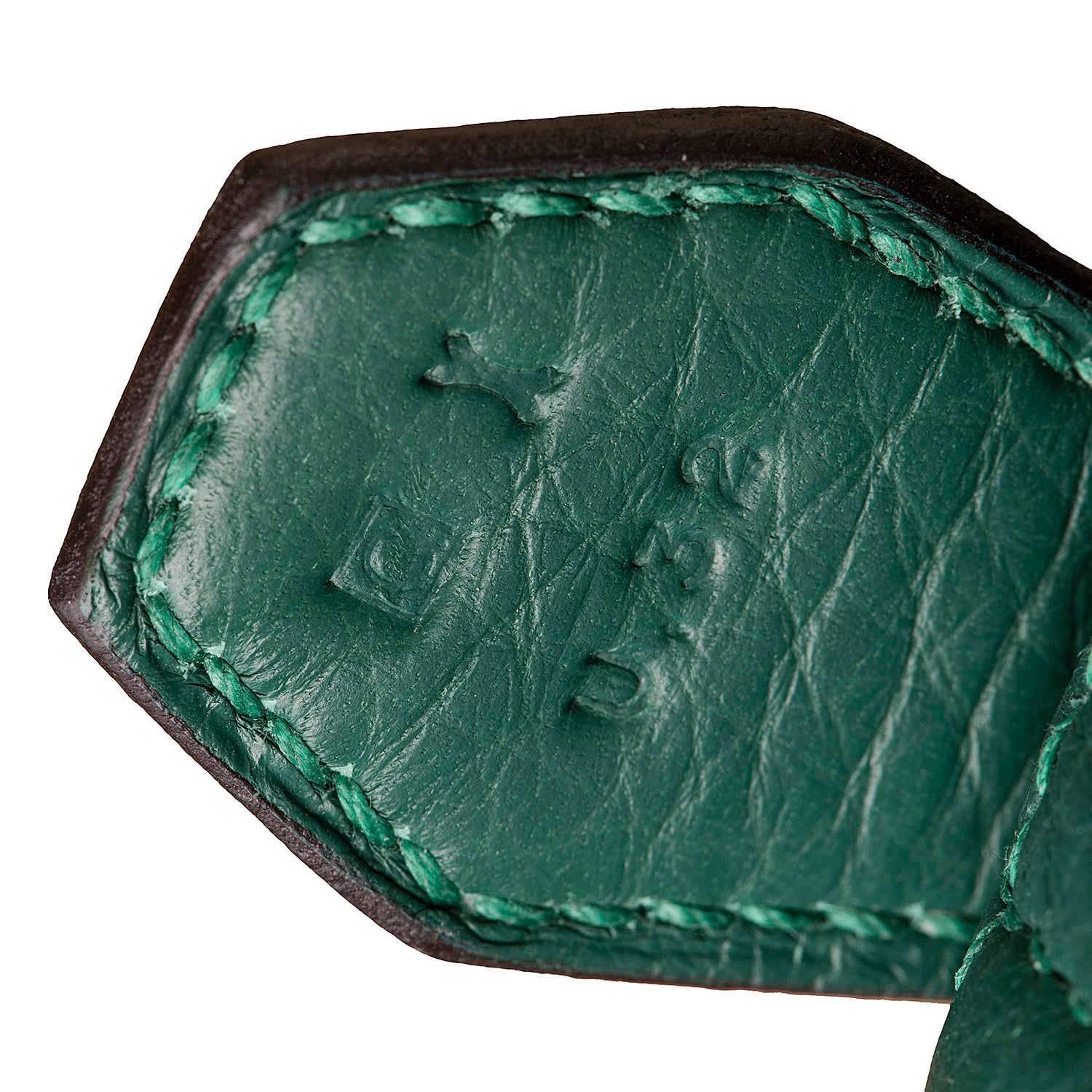 Women's WOW! As New Hermes 31cm Rare 'Malachite Green' Togo Leather Bolide Bag with SHW For Sale