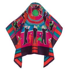 Hermes Silk Scarf 'Original Trocadero Jazz Band' by Sophie Koechlin