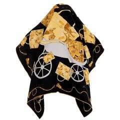 Hermes Silk Scarf 'Kelly en Caleche' by Cyrille Diatkine