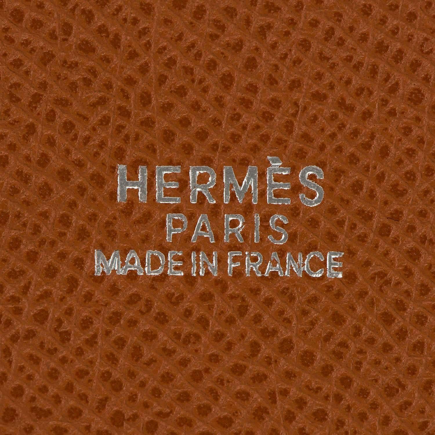 Women's Rare Limited Edition Hermes White 'Farming' Bag White Epsom & Barenia Leathers