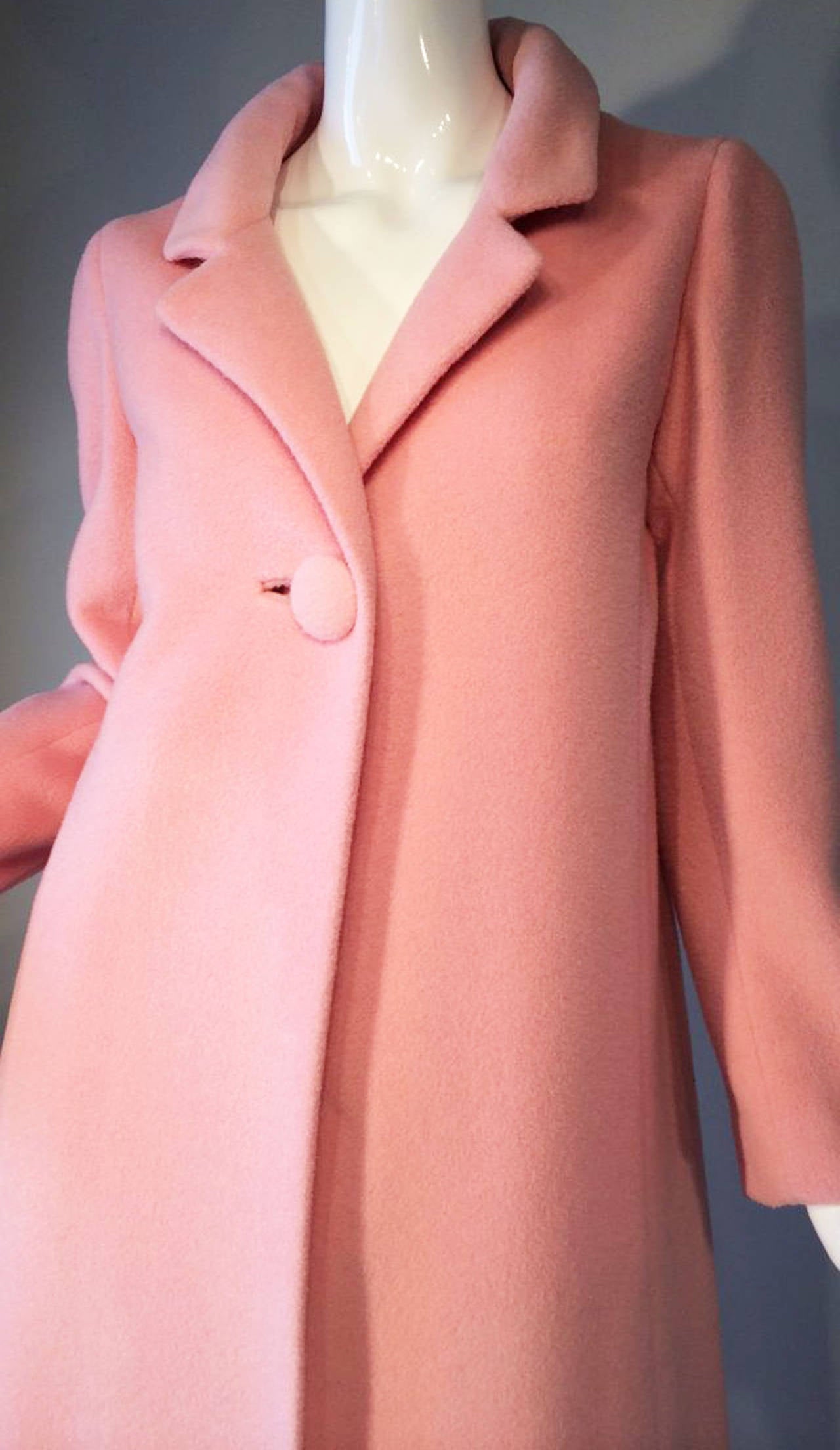 anne klein pink coat