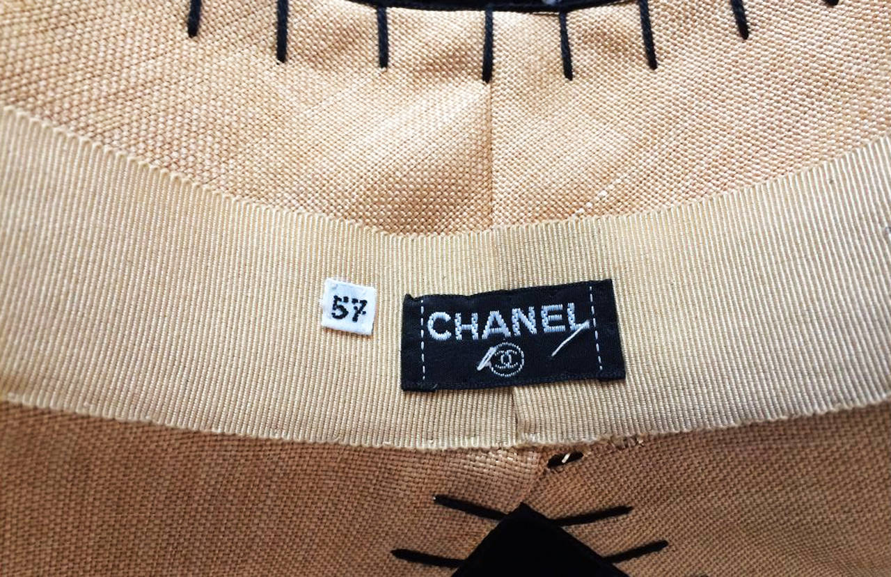 Chanel Haute Couture Hat Resort 1990 3