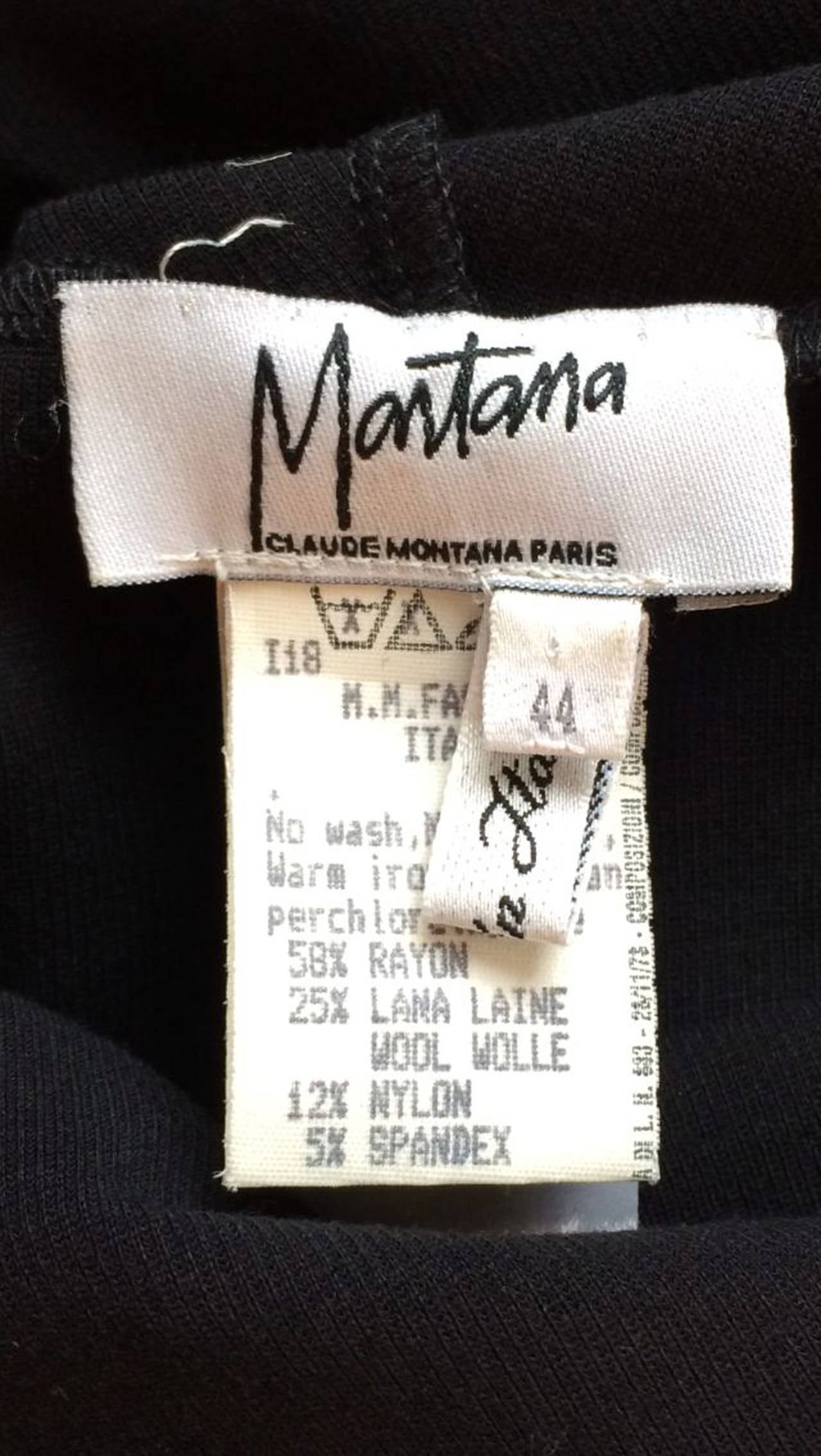 Claude Montana Monastic Gown 1980s 5