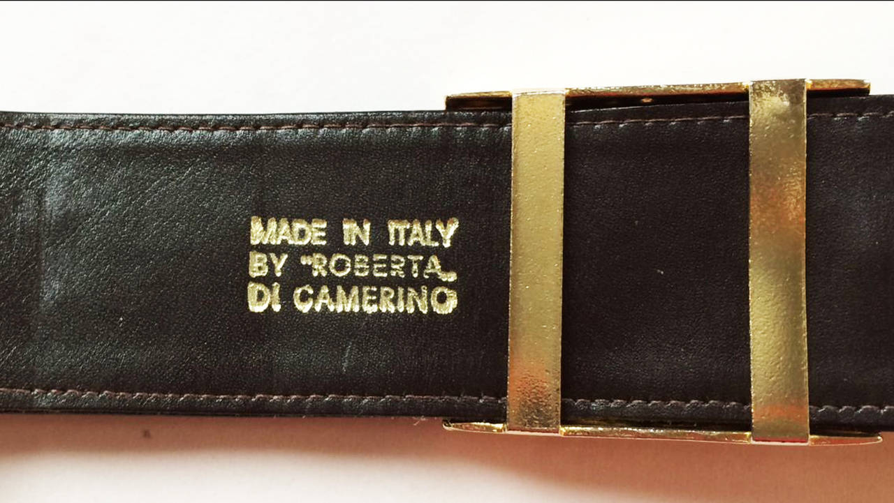 Roberta di Camorino Estruscan Revival Belt ca.1970 1