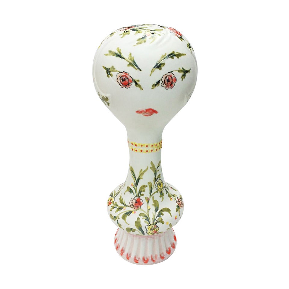 Italian Ceramic "Surrealist" Hat Stand 1950s