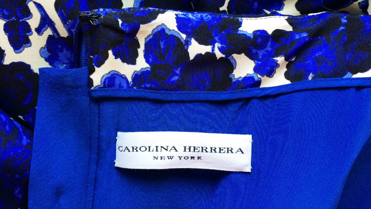 Carolina Herrera Cocktail Dress 1990s 2