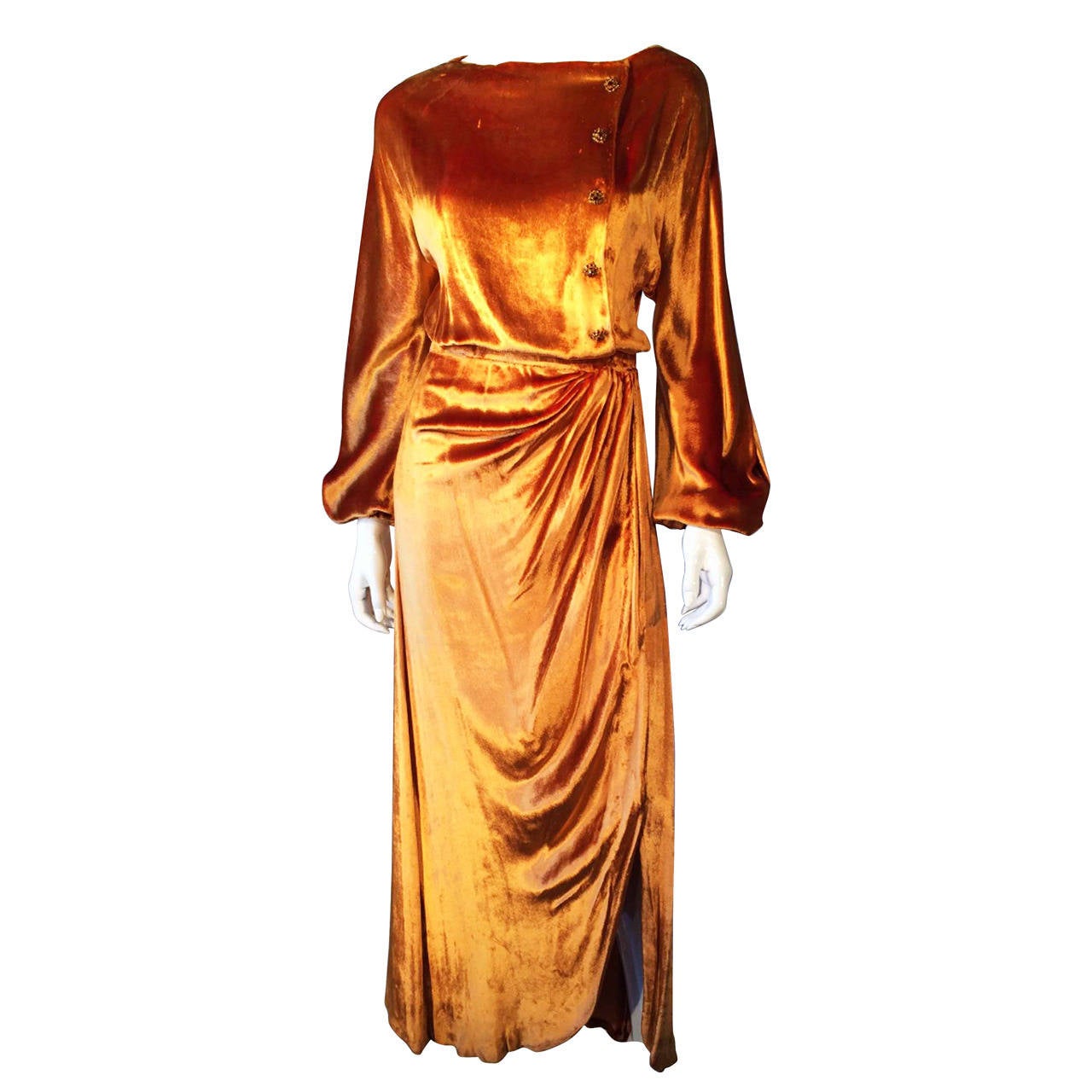Jean Patou Haute Couture Gown ca.1930