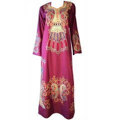 Embroidered and Jeweled Caftan 1970s